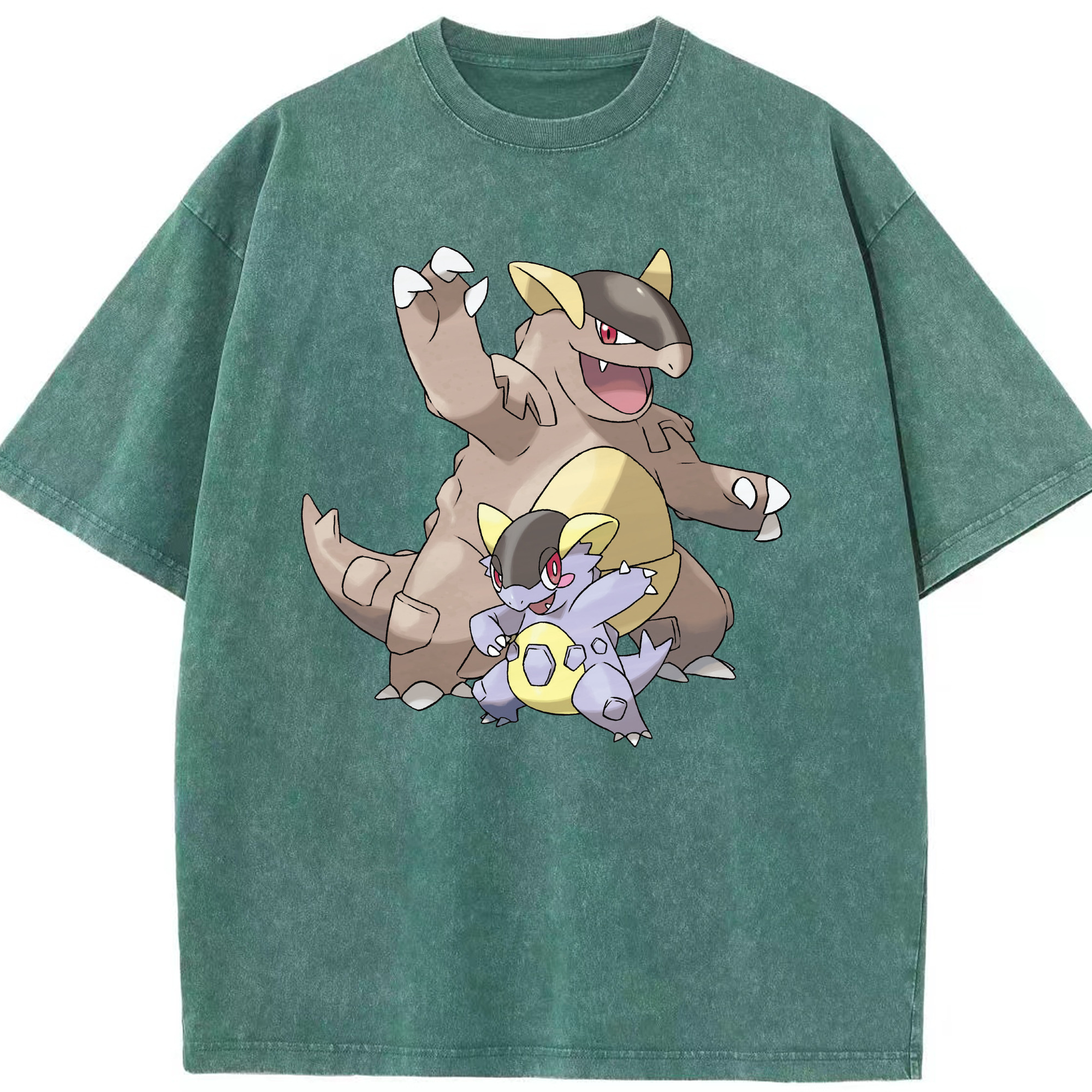 （画像用） ポケットモンスター Pokémon 綿100% ヴィンテージ風 半袖Tシャツ（フロントプリント）